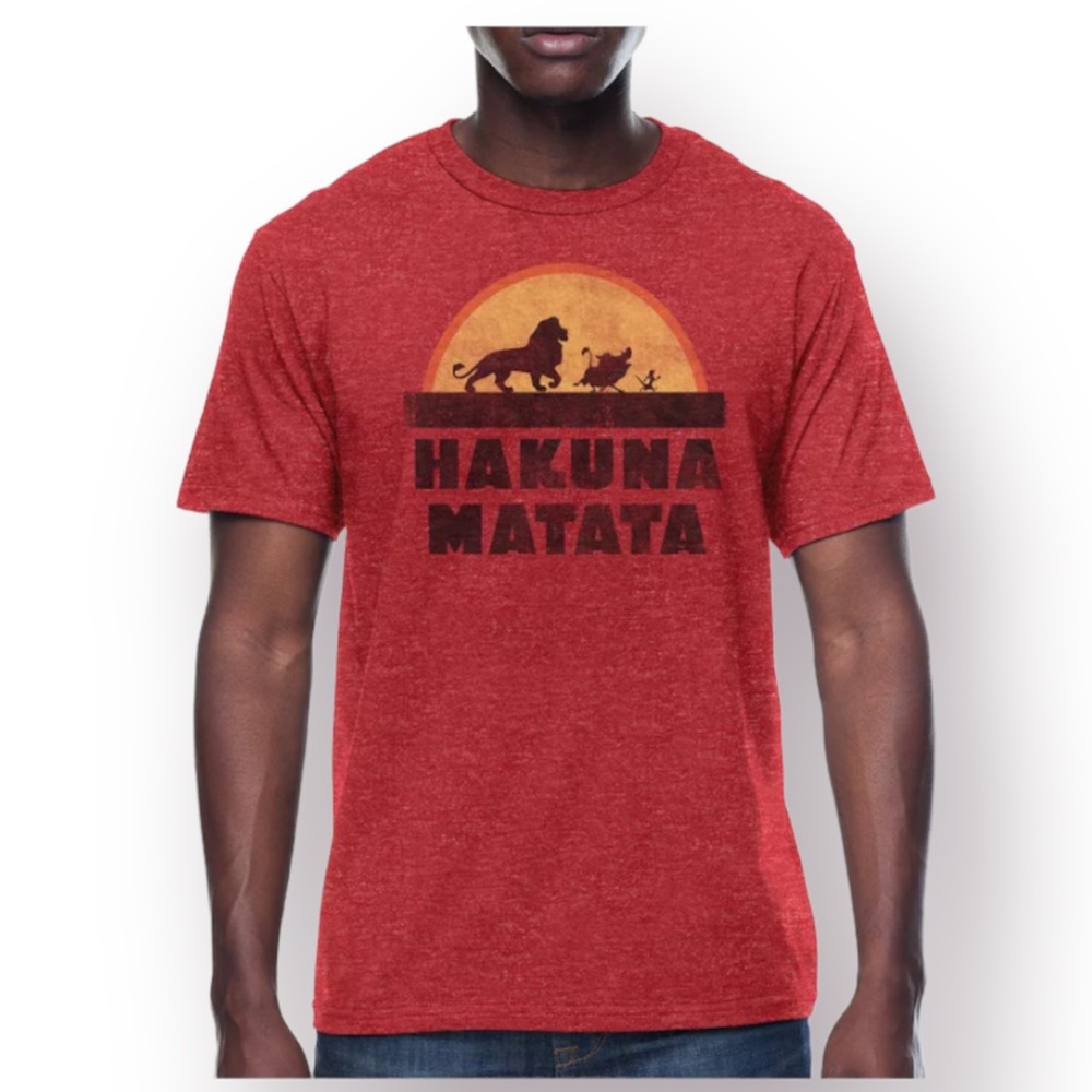 DISNEY The Lion King Hakuna Matata Graphic T-Shirt Medium